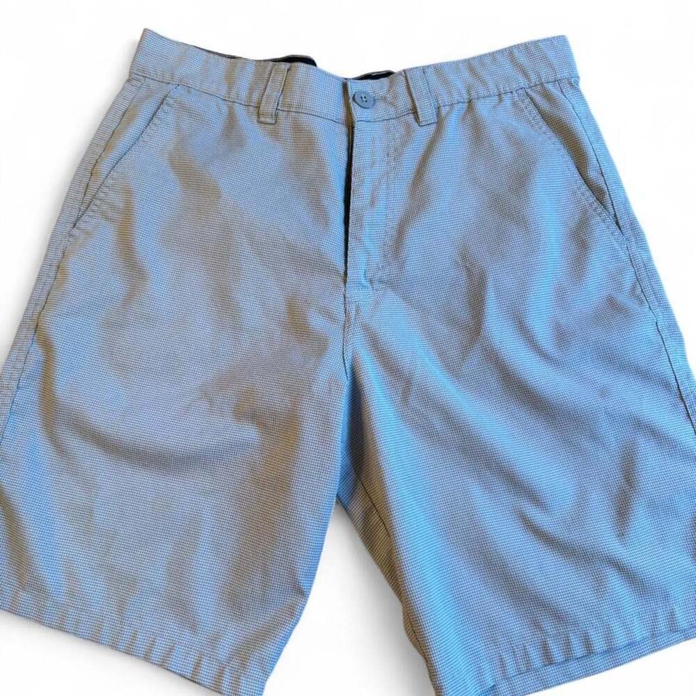Hang Ten Men's Grey Checked Casual Shorts